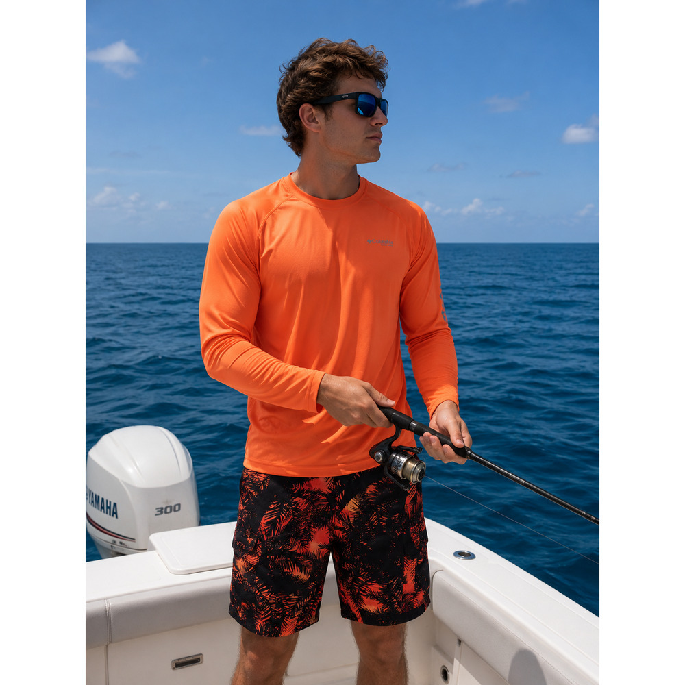 Reel Legends UPF Fishing shorts Men's Size small boating performance Outdoors